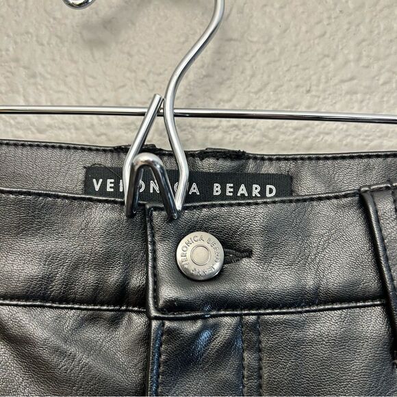 Veronica Beard Beverly Faux Leather Flared Pants Size 31 - Picture 5 of 15